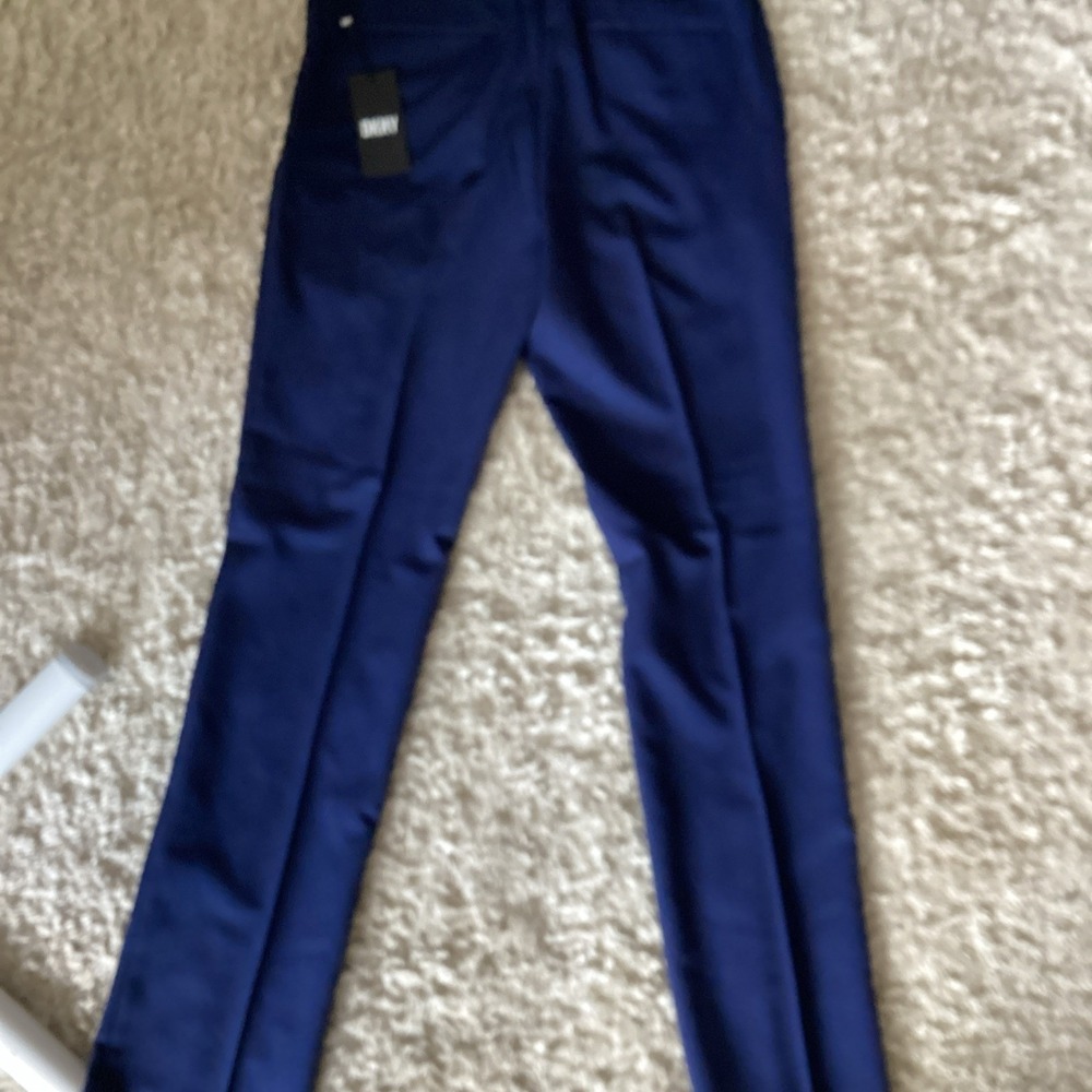 DKNY Men's Modern-Fit Stretch‎ Dress Pants Blue Solid 32X32  NWT - Picture 9 of 9